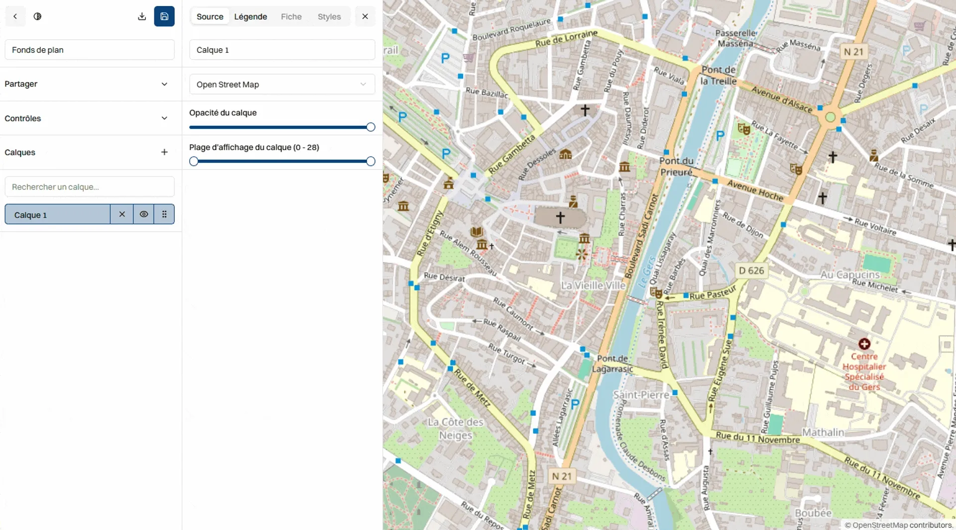 Choisissez vos fonds de plan