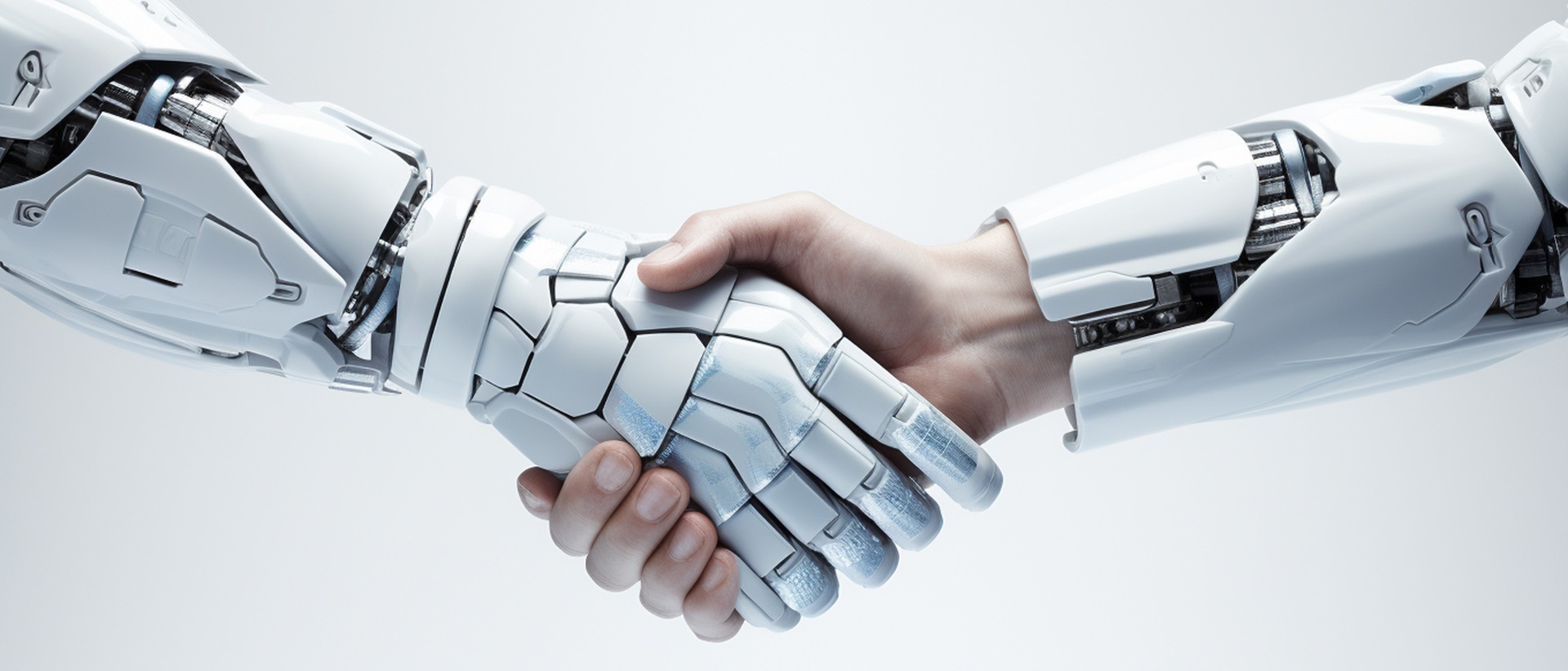 Pngtree—close-up of human and robot_15444599